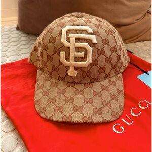 Gucci monogram GG baseball cap San Francisco Giants
